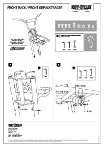 RUFF CYCLES Front Rack Assembly Manual