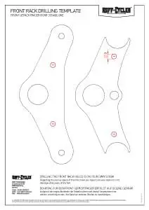 RUFF CYCLES Drilling Template