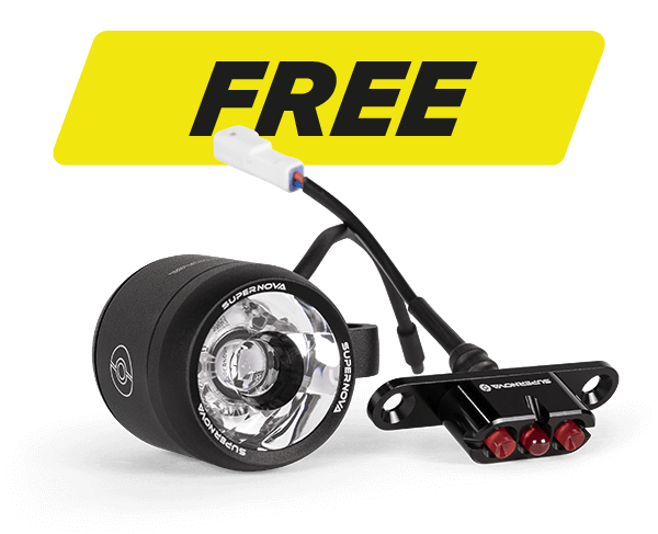 RUFF CYCLES Free Lightset