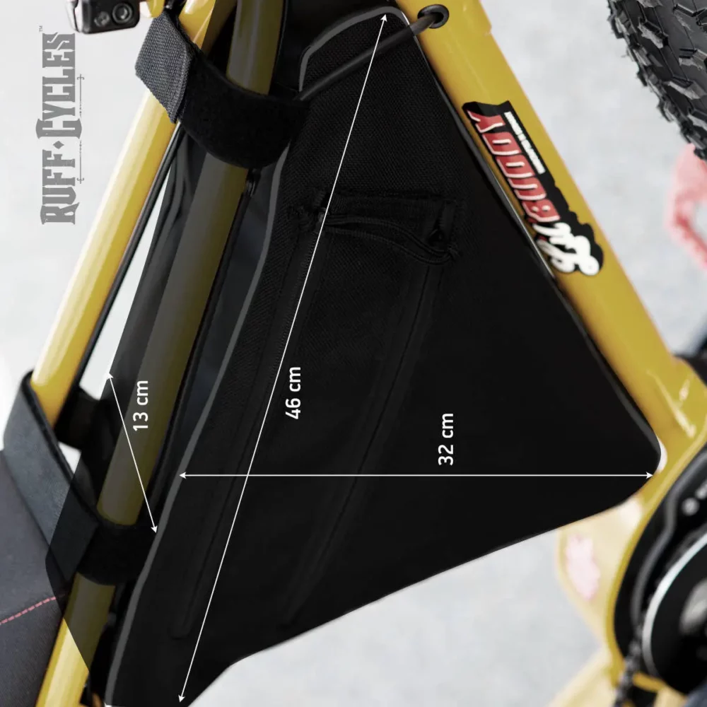 RUFF CYCLES Framebag 9l - Black