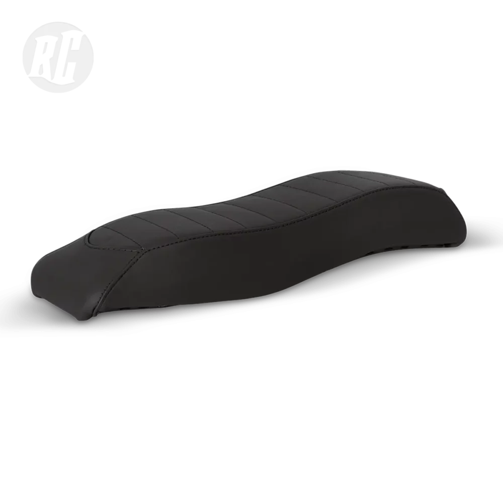 RUFF CYCLES Lil’Buddy Leather Seat Bench - Black