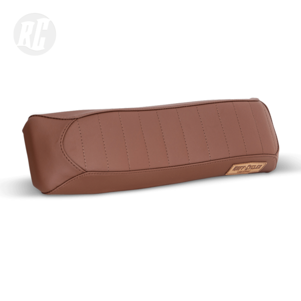 RUFF CYCLES Leather Seat Bench - Brown