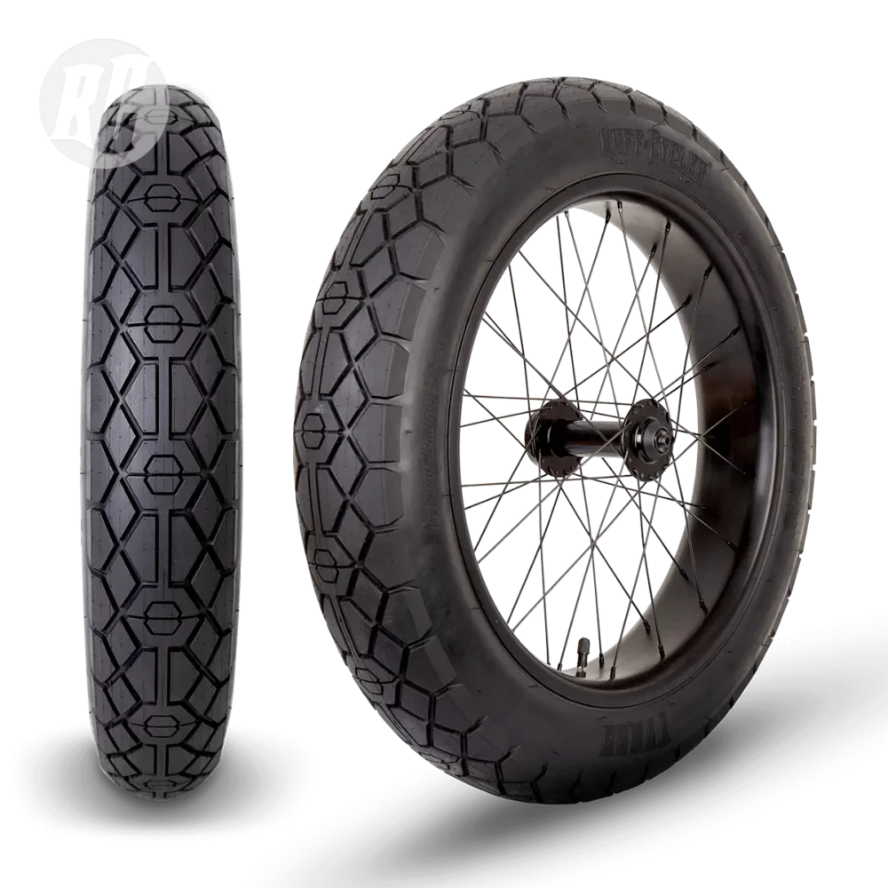 RUFF CYCLES eBike Accessories Tyron Reifen Schwarz 20"x4.0