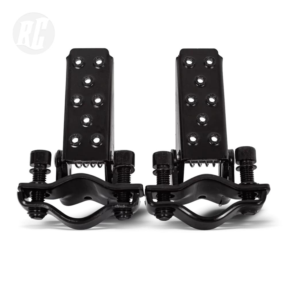 RUFF CYCLES Lil’Buddy Footrests Black