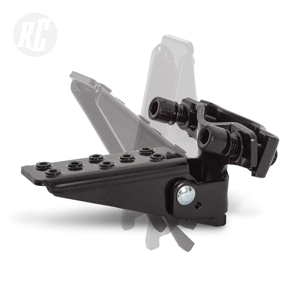 RUFF CYCLES Lil’Buddy Footrests Black