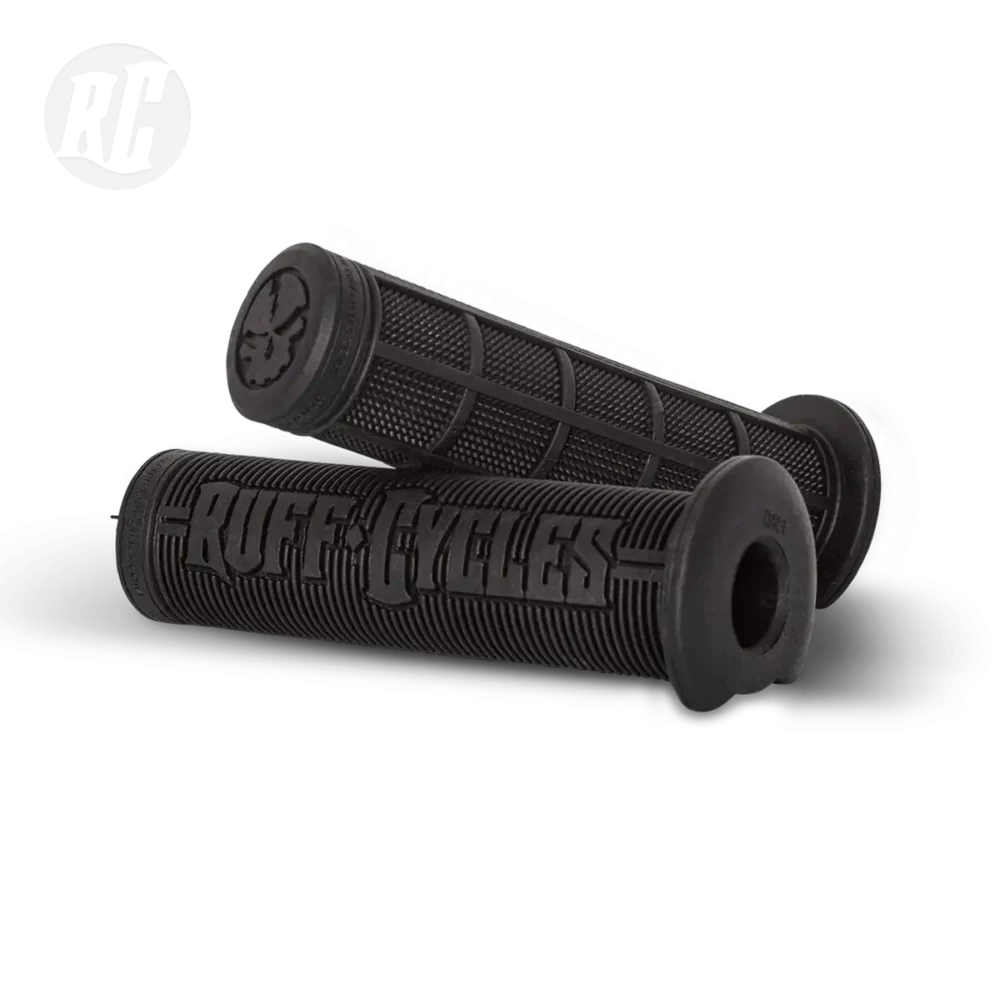 RUFF CYCLES Lil’Buddy Grips Black