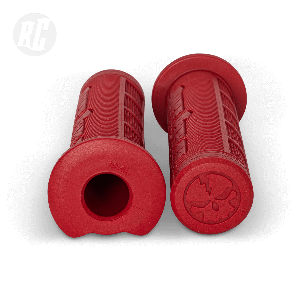 RUFF CYCLES Lil’Buddy Grips Red