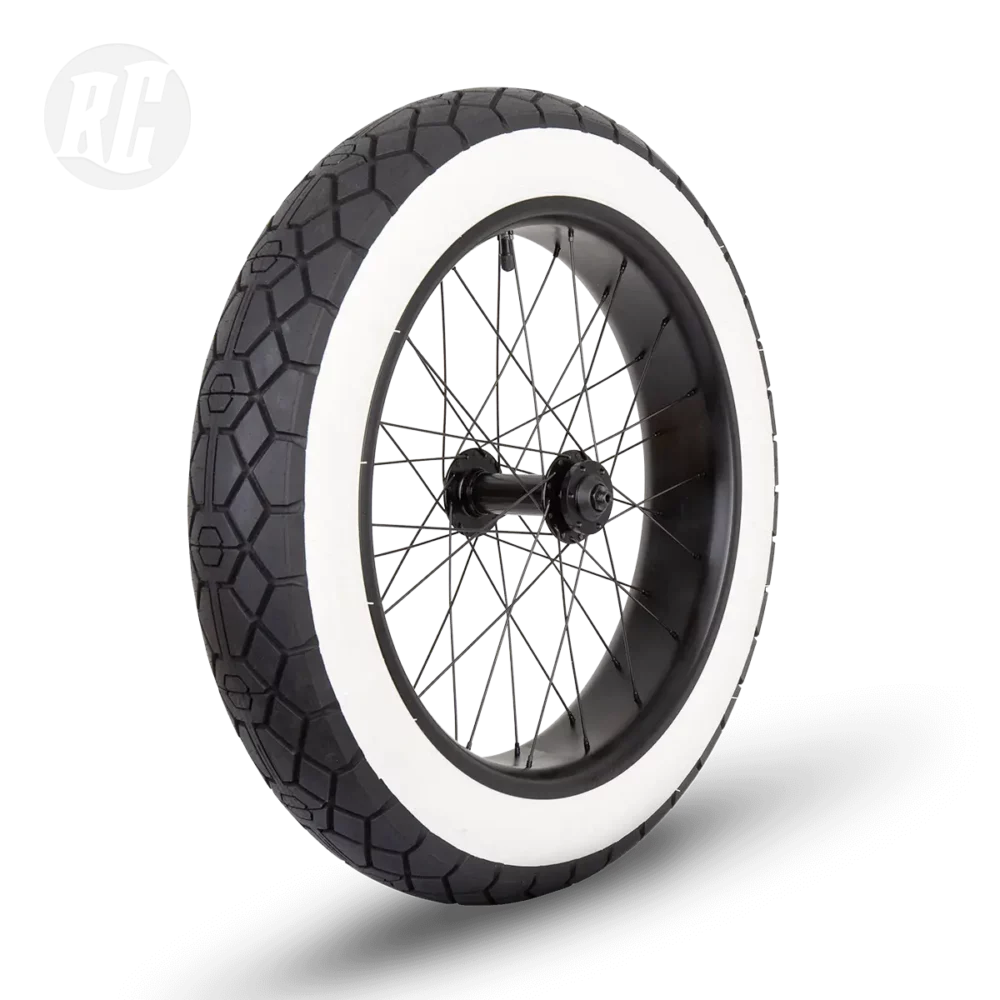 RUFF CYCLES Tyron Tire 20"x3.0 White wall