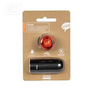 RUFF CYCLES Knog Plug Battery Light Set