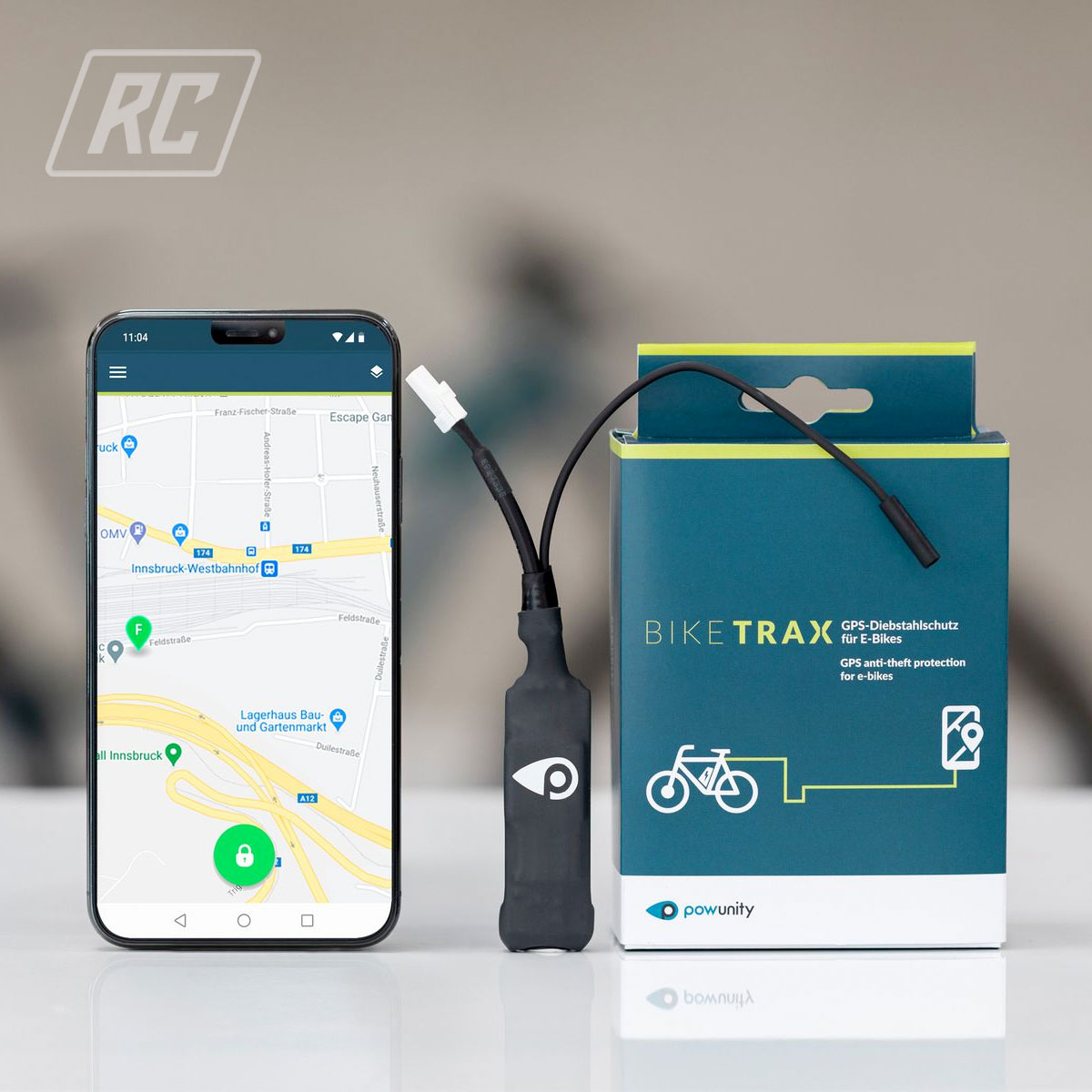 RUFF CYCLES PowUnity GPS Tracker