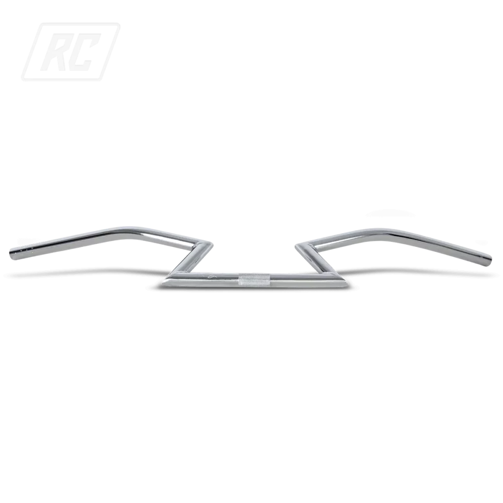 RUFF CYCLES Handle Bar Z-Bar - Chrome