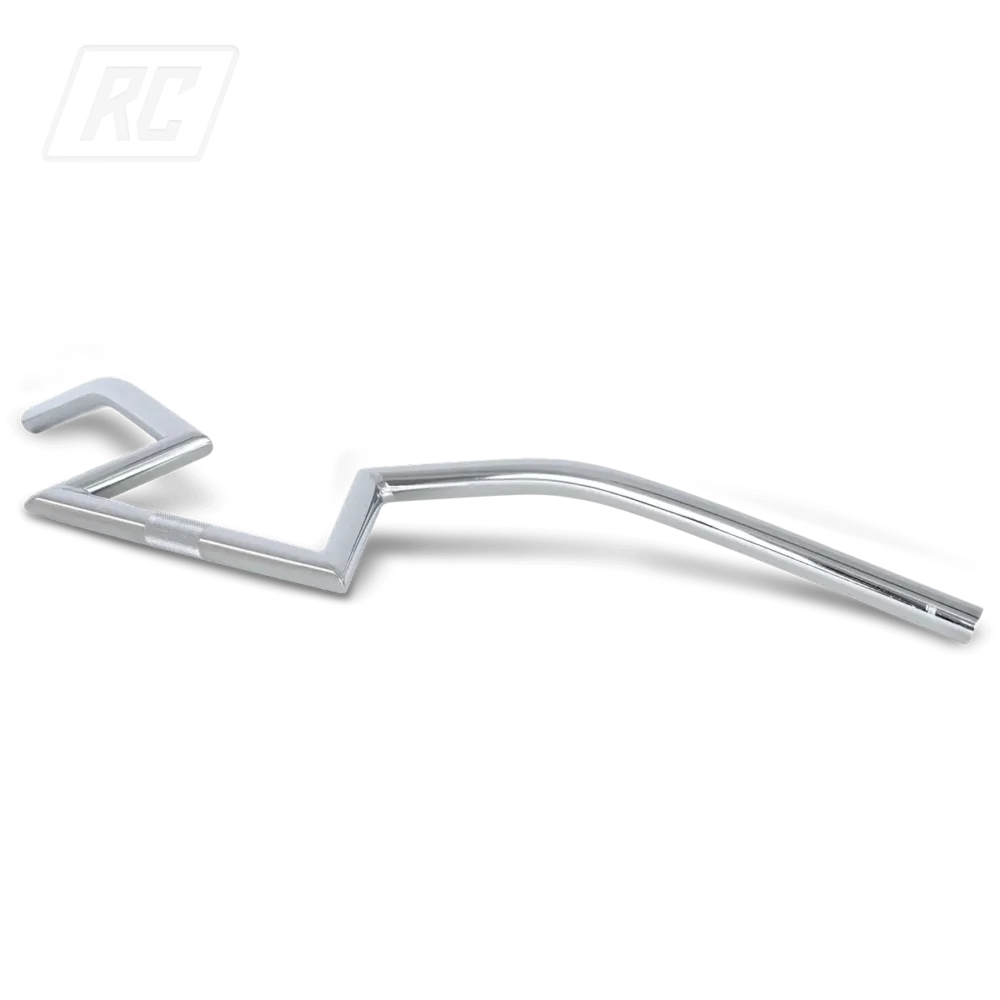 RUFF CYCLES Handle Bar Z-Bar - Chrome