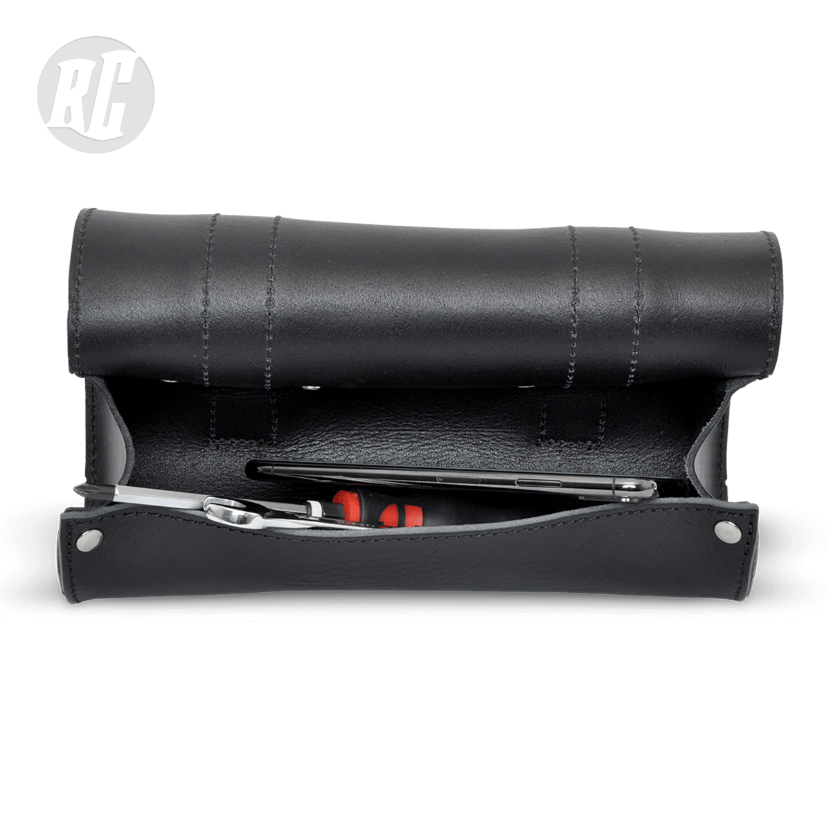 RUFF CYCLES Leather Tool bag - black