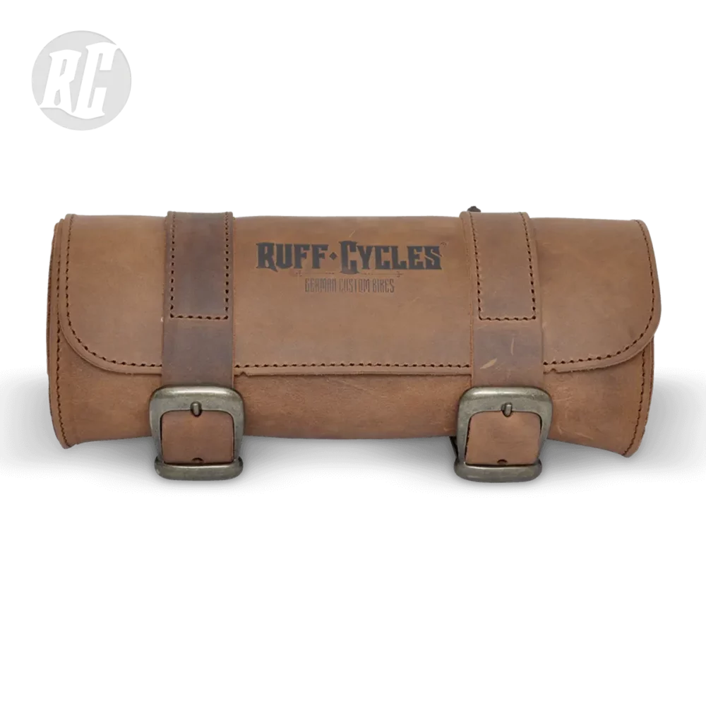 RUFF CYCLES Leather Tool bag - brown