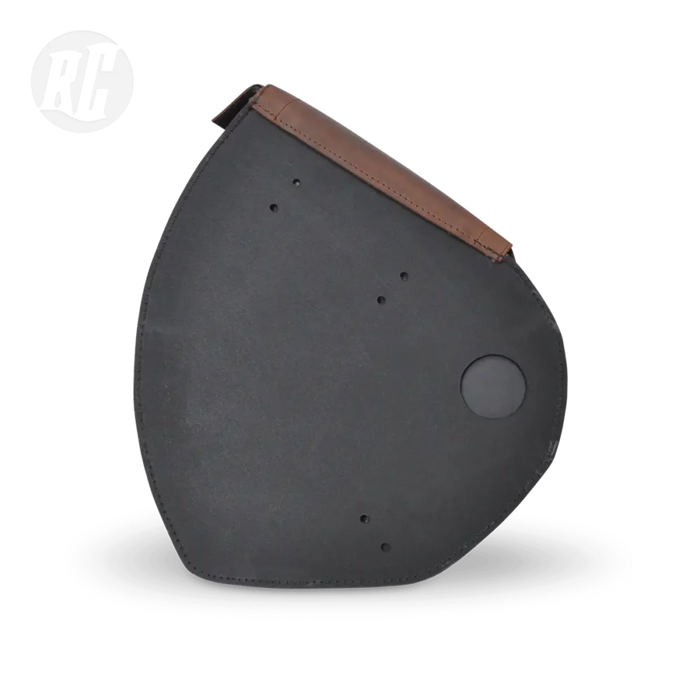 RUFF CYCLES The Ruffian Leather Saddle Bag - Brown