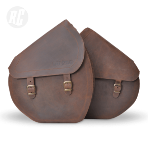 RUFF CYCLES The Ruffian Leather Saddle Bag - Brown