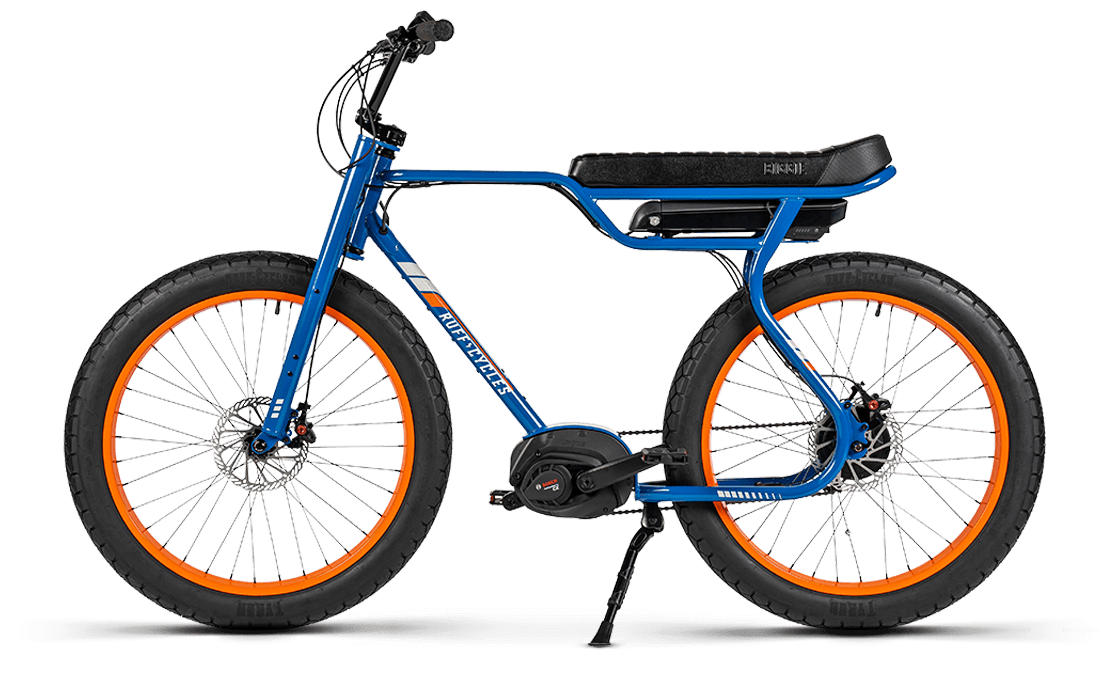 RUFF CYCLES Biggie Bosch epowered eBike - Paposo Blue