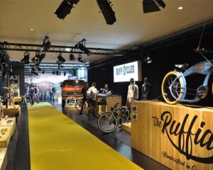RUFF CYCLES Timeline - 2018 attending the Eurobike
