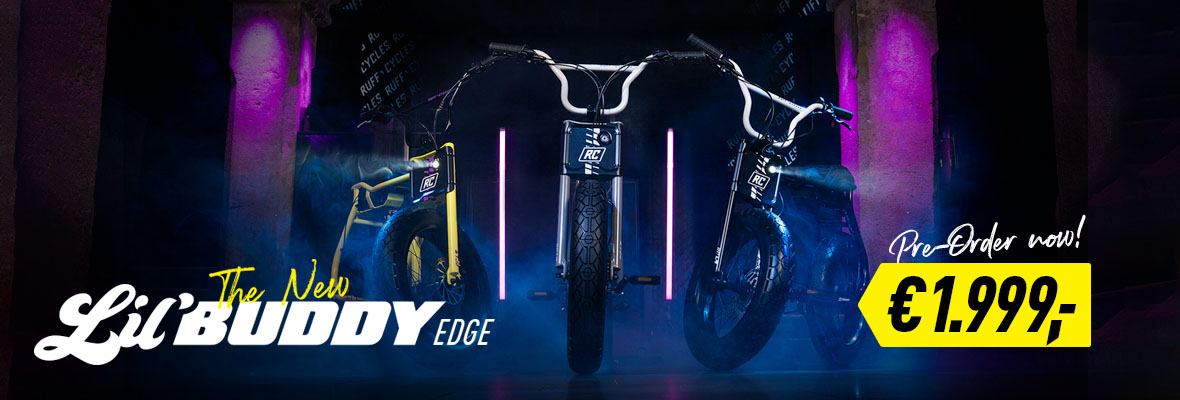 RUFF CYCLES - Pre-Order the new Lil’Buddy Edge