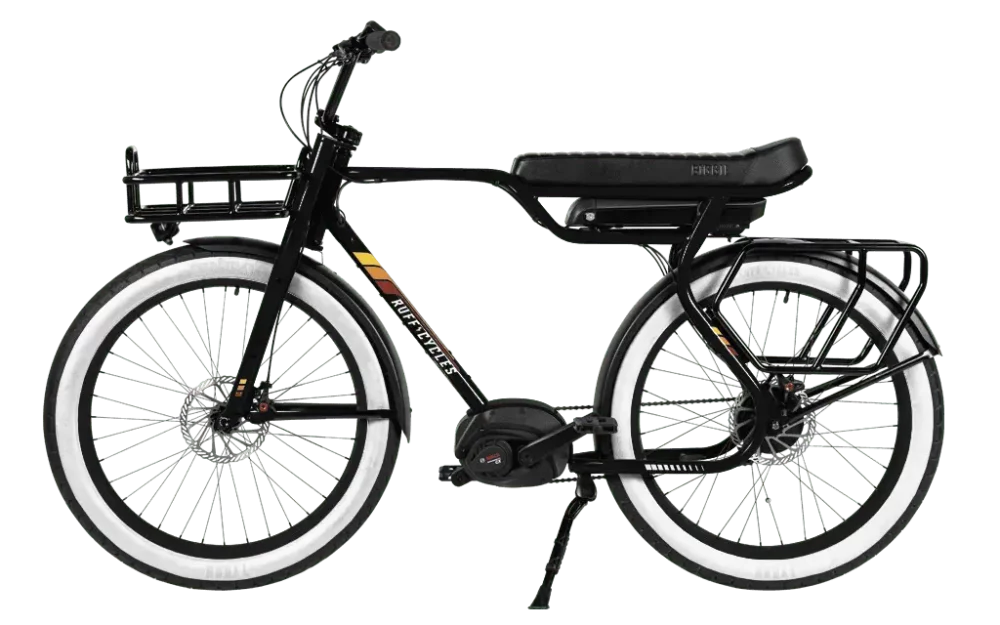 RUFF CYCLES Biggie Touring Bosch epowered eBike - Midnight Black