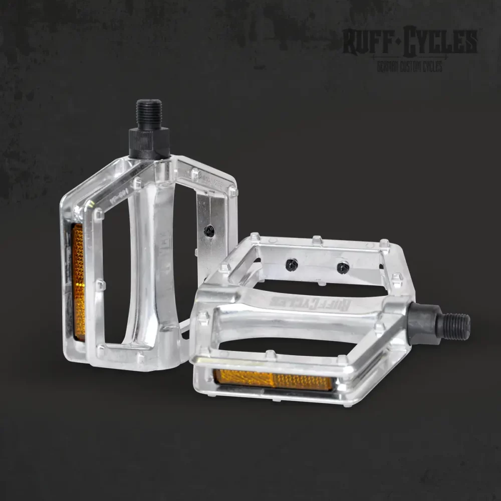 pedals silver