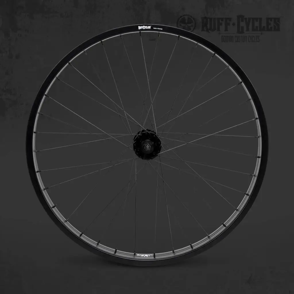 front wheel 26" 100mm black