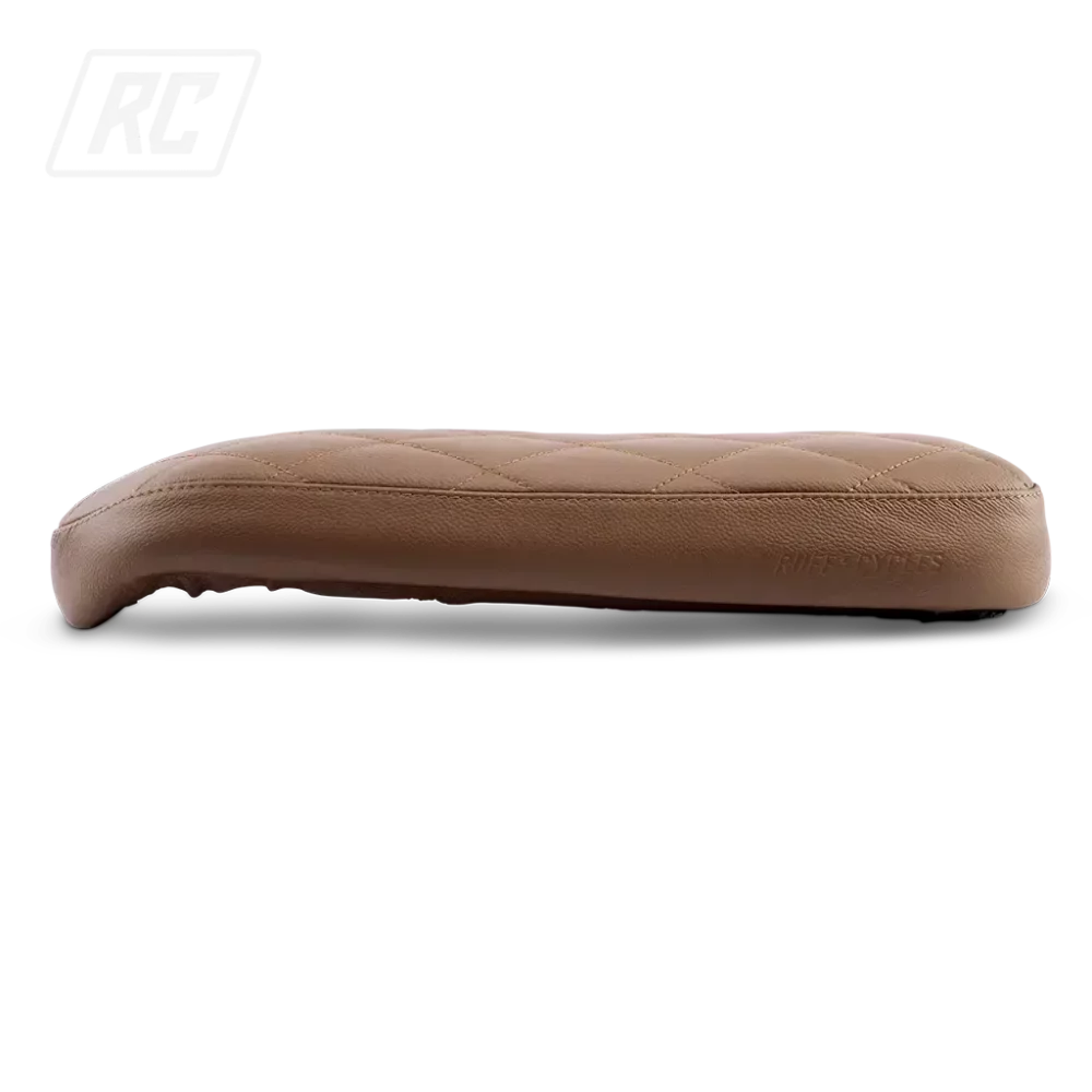 RUFF CYCLES Lil’Missy Leather Seatbench - Brown