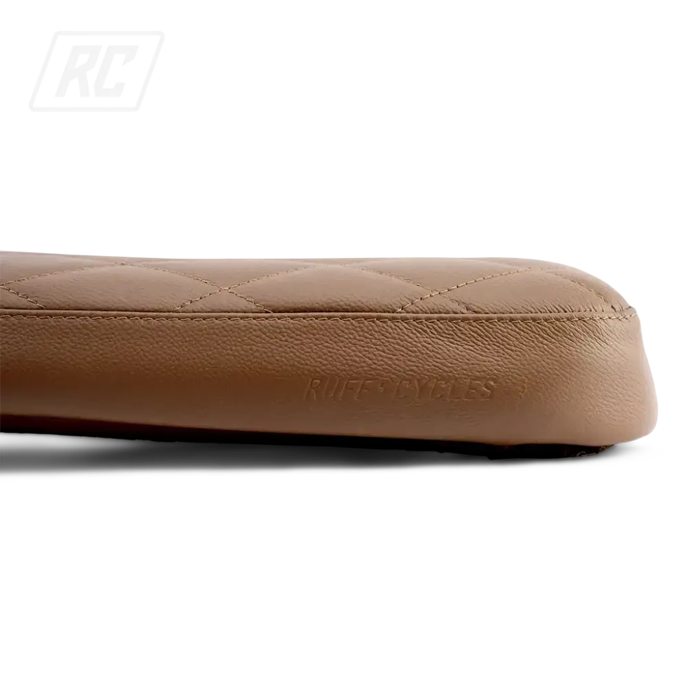 RUFF CYCLES Lil’Missy Leather Seatbench - Brown
