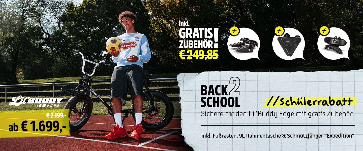 RUFF CYCLES - Back to School Promotion