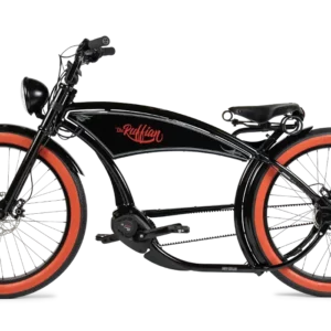 RUFF CYCLES eBike The Ruffian Steel - Black/Redwall