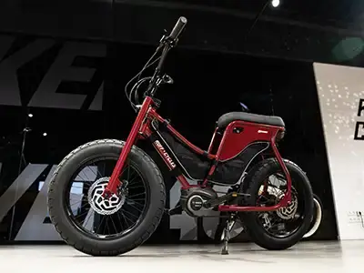 RUFF CYCLES Lil’Missy Bosch ePowered eBike - Kissy Red with Framebag