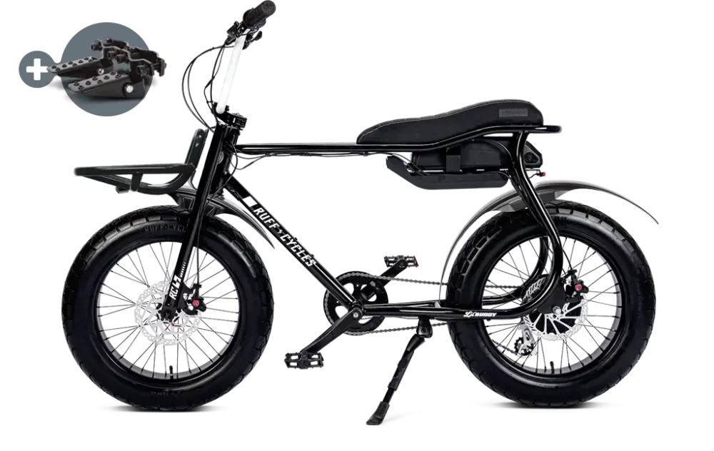 RUFF CYCLES eBike Lil'Buddy Edge Plus Bafang - Edge Black