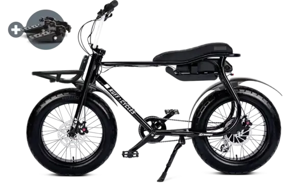 RUFF CYCLES eBike Lil'Buddy Edge Plus Bafang - Edge Black