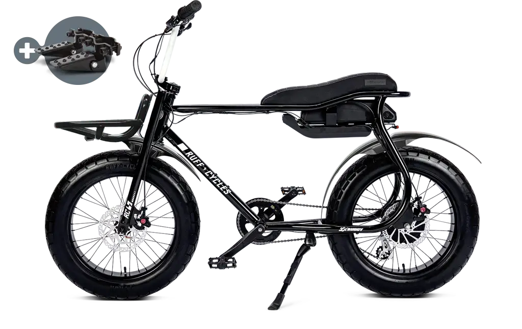 RUFF CYCLES eBike Lil'Buddy Edge Plus Bafang - Edge Black