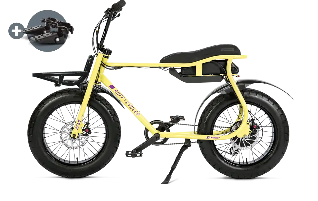 RUFF CYCLES eBike Lil'Buddy Edge Plus Bafang - Pineapple Yellow