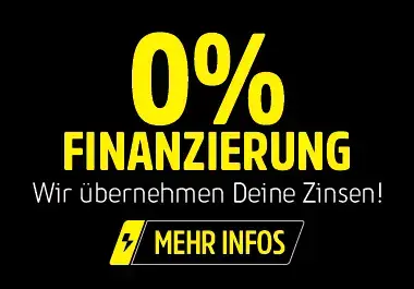 0% Finanzierung - Wir übernehmen Deine Zinsen.