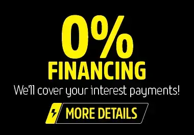 0% Financing - We'll cover your interest payments