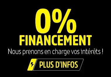 0% FInancement - Nous prenons en charge vos intérêts !