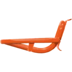 RUFF CYCLES Lil’Buddy Customizer Front Rack - Orange Thumb